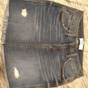 Mudd denim skirt 